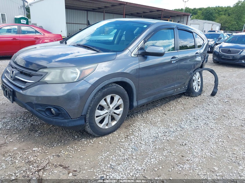 2012 Honda CR-V, Левый зад, IAAI, VIN 2HKRM4H5XCH613298 — фото 2