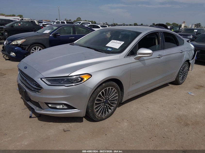 2018 Ford Fusion, Удар ззаду, IAAI, VIN 3FA6P0RU4JR226920 — фото 2
