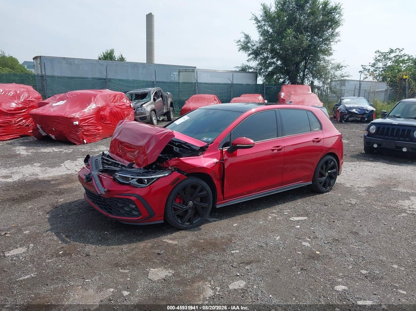2022 VOLKSWAGEN GOLF GTI auction photo 2