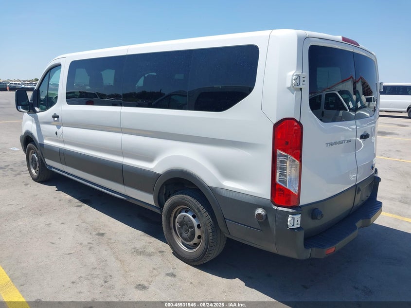 Vin: 1fbzx2zm1jkb42890, lot: 46431071, ford transit-350 xl 20183