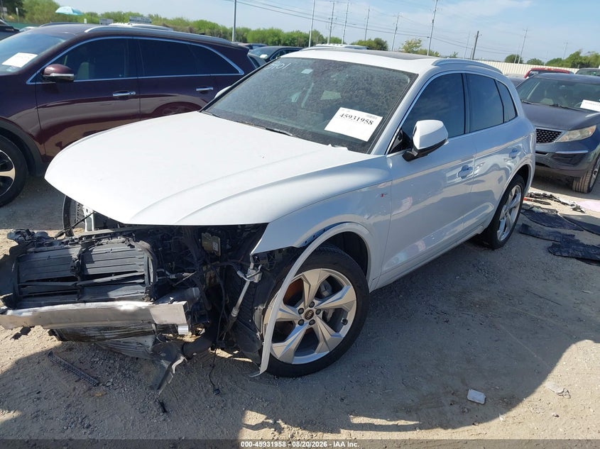 Vin: wa1eaafyxr2042998, lot: 46431083, audi q5 premium plus 45 tfsi s line quattro 20242
