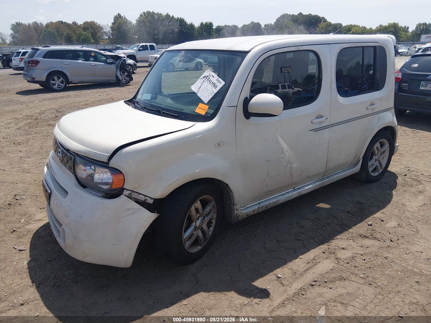 2009 Nissan Cube, Удар спереду, IAAI, VIN JN8AZ28R29T114753 — фото 2