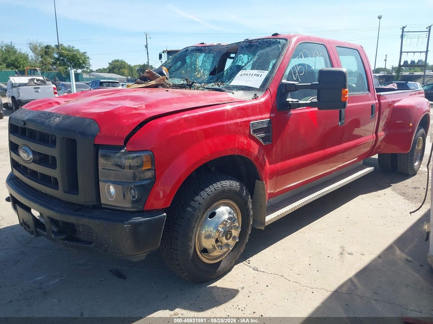 2008 Ford F350, Стихія, IAAI, VIN 1FTWW32RX8ED06059 — фото 2