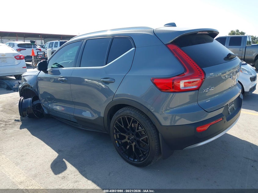 Vin: yv4l12ua6p2051572, lot: 46431122, volvo xc40 b5 ultimate bright theme 20233