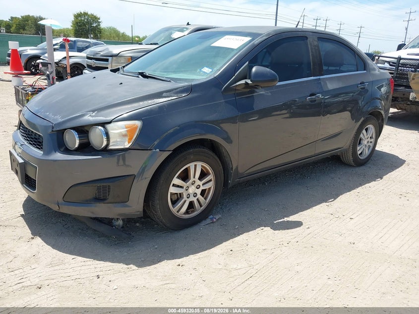 CHEVROLET SONIC 2013 VIN 1G1JC5SB4D4196605