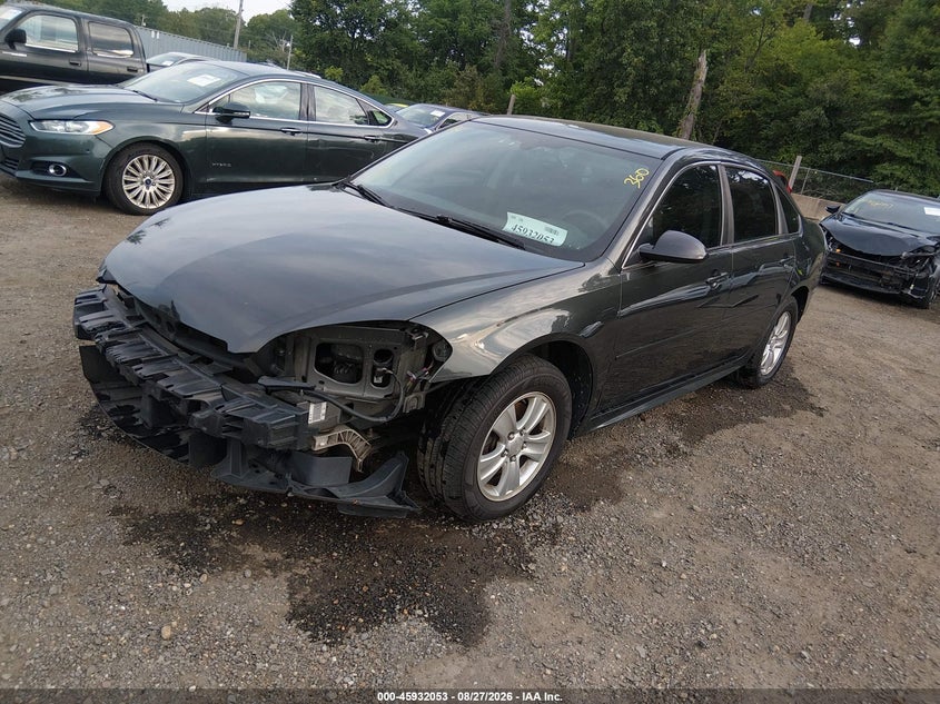 2014 Chevrolet Impala, Front End, IAAI, VIN 2G1WA5E33E1171935 — photo 2