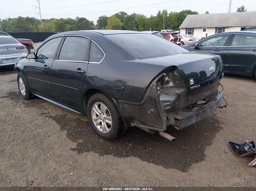 Vin: 2g1wa5e33e1171935, lot: 46431180, chevrolet impala limited ls 20143