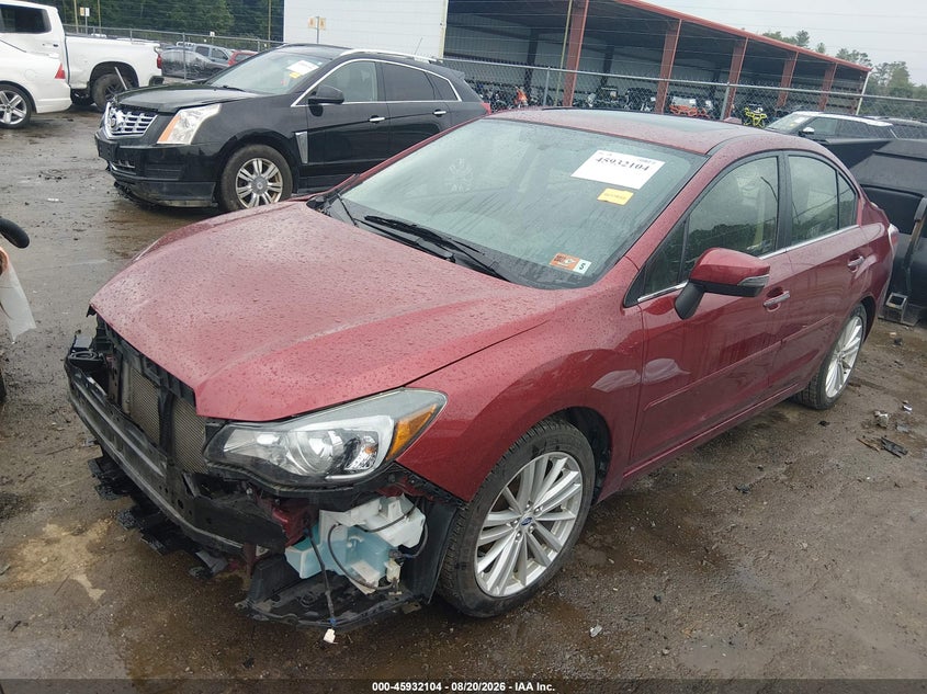 2016 Subaru Impreza, Удар спереди, IAAI, VIN JF1GJAK63GH003222 — фото 2