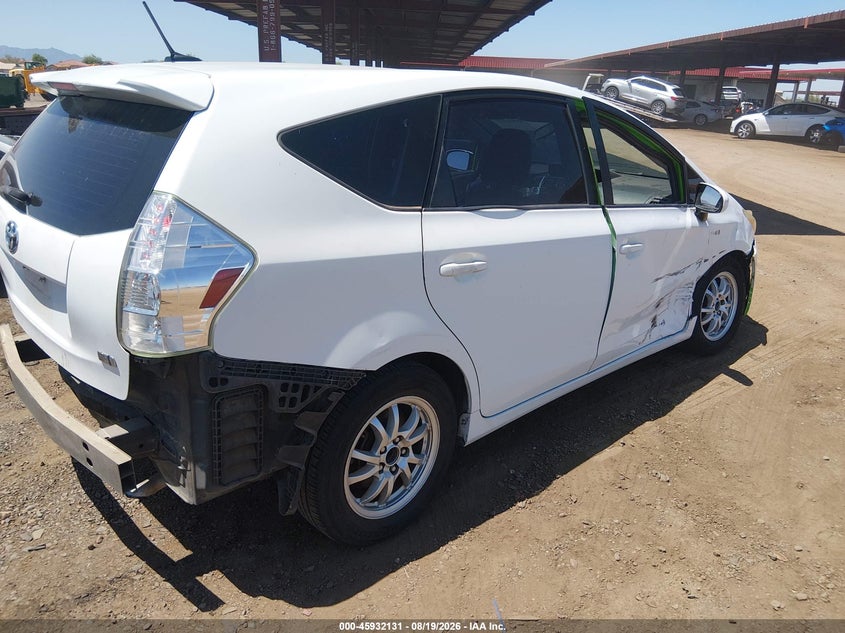 TOYOTA PRIUS V 2012 VIN JTDZN3EU1C3157500
