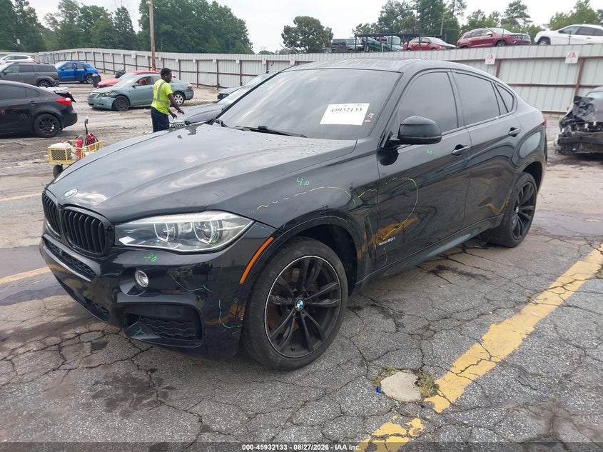 2018 BMW X6, Left Side, IAAI, VIN 5UXKU6C58J0Z66538 — photo 2