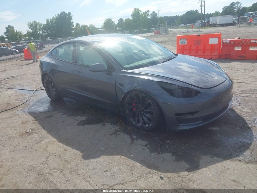 Vin: 5yj3e1ec7pf421006, lot: 46431264, tesla model 3 performance dual motor all-wheel drive 2023 img_1