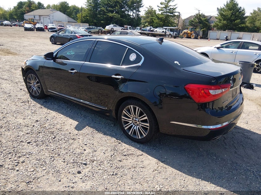 Vin: knaln4d77g5215351, lot: 46431269, kia cadenza 20163