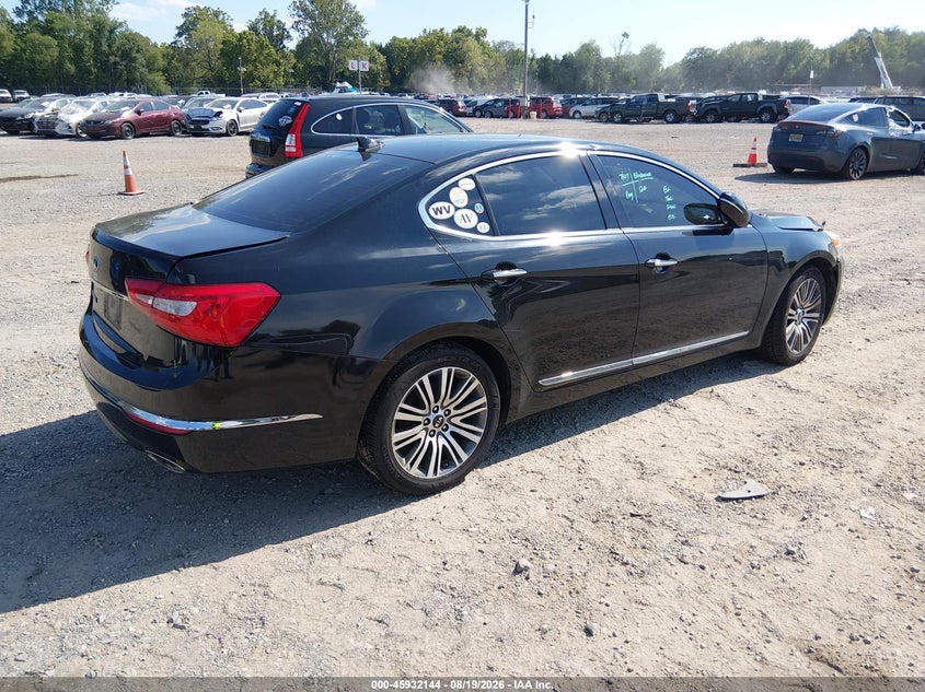 Vin: knaln4d77g5215351, lot: 46431269, kia cadenza 20164
