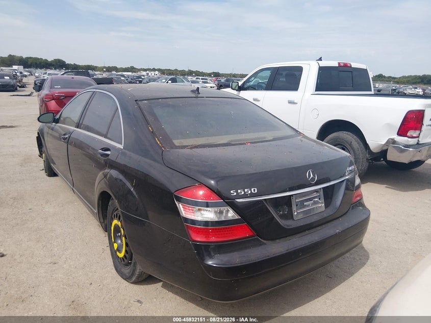 2008 MERCEDES-BENZ S 550 auction photo 3