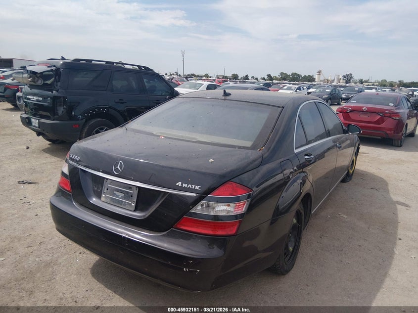 2008 MERCEDES-BENZ S 550 auction photo 4