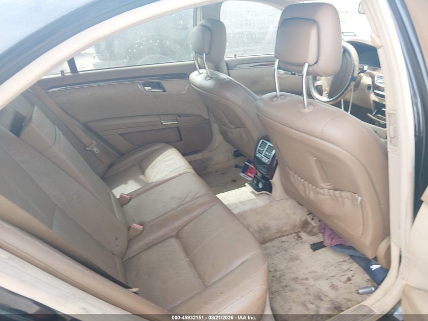 2008 MERCEDES-BENZ S 550 auction photo 8