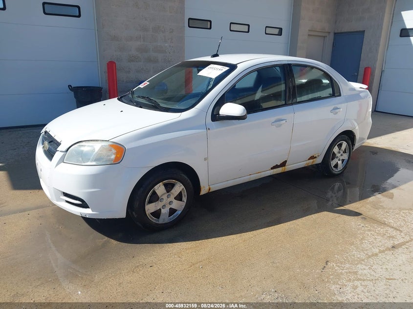 2009 Chevrolet Aveo, Изъятое, IAAI, VIN KL1TD56E69B610494 — фото 2