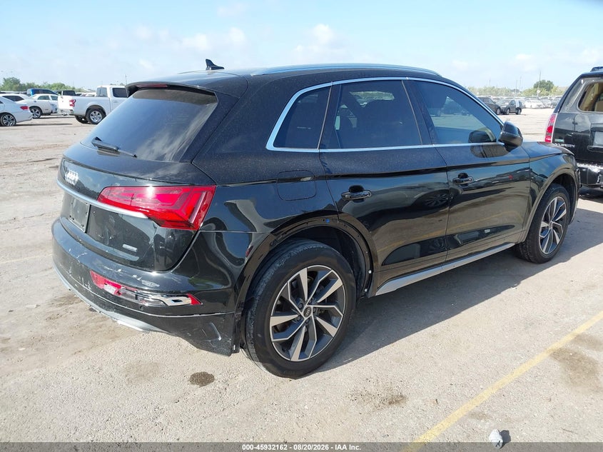 Vin: wa1aaafy2m2052139, lot: 46431287, audi q5 premium 45 tfsi quattro s tronic 20214