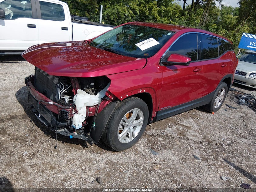 2018 GMC Terrain, Удар спереду, IAAI, VIN 3GKALMEV5JL315053 — фото 2