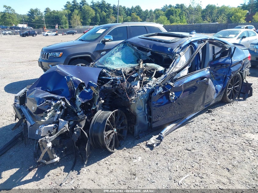 2018 BMW 5er, All Over, IAAI, VIN WBAJE7C59JWC54343 — photo 2