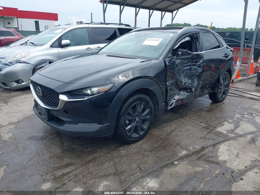 2024 Mazda CX-30, Левый бок, IAAI, VIN 3MVDMBBM2RM716151 — фото 2