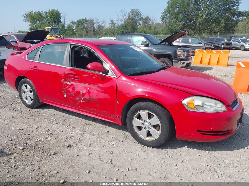 2009 CHEVROLET IMPALA SEDAN 3.5L V-6 VVT, 211HP