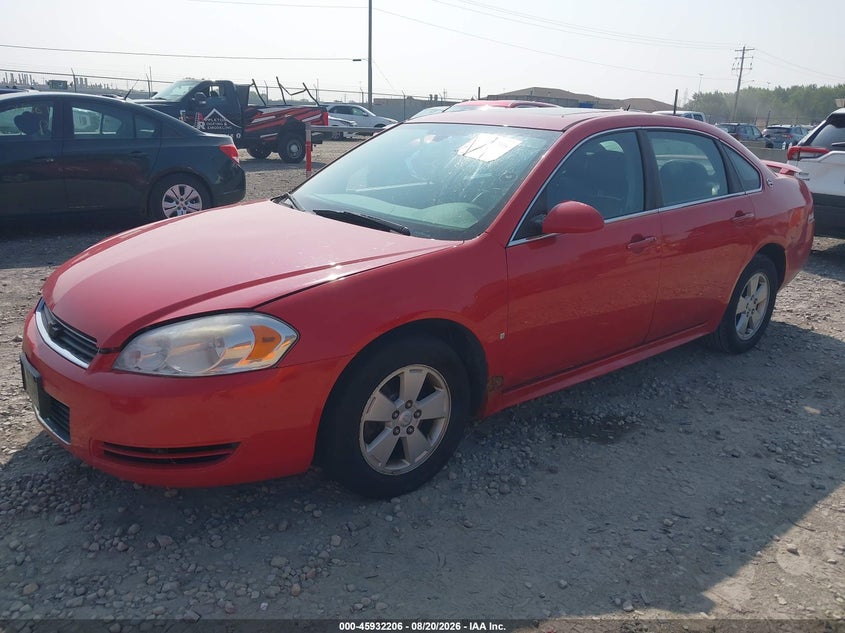 2009 CHEVROLET IMPALA SEDAN 3.5L V-6 VVT, 211HP