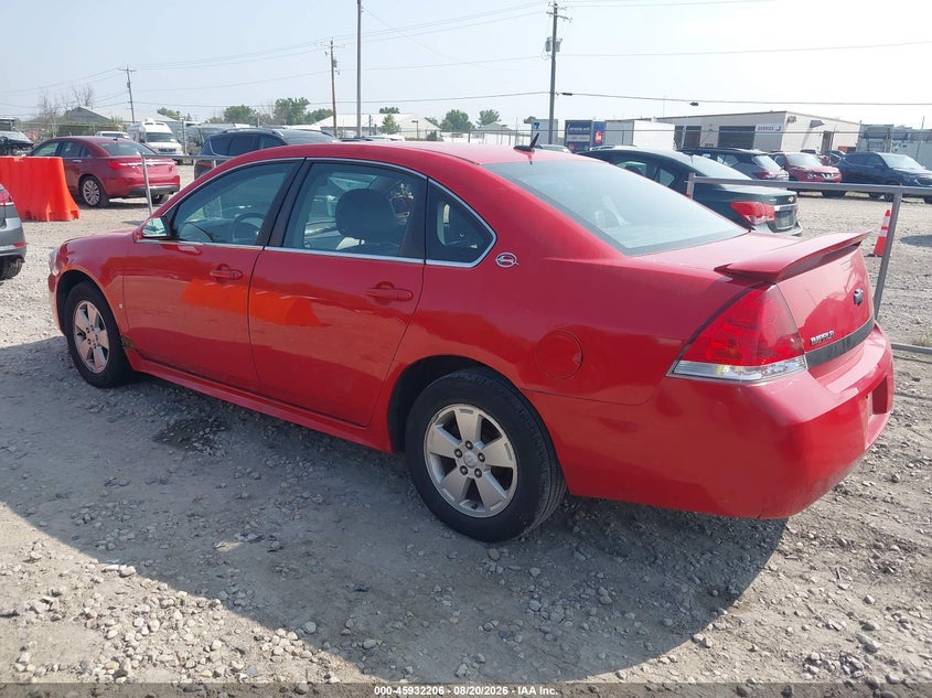 2009 CHEVROLET IMPALA SEDAN 3.5L V-6 VVT, 211HP