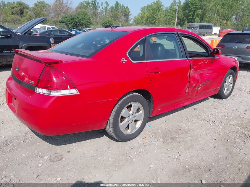 2009 CHEVROLET IMPALA SEDAN 3.5L V-6 VVT, 211HP