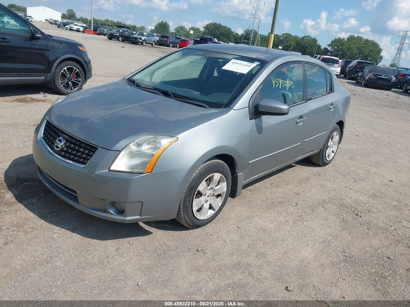 2008 Nissan Sentra, Звичайний знос, IAAI, VIN 3N1AB61E18L660058 — фото 2