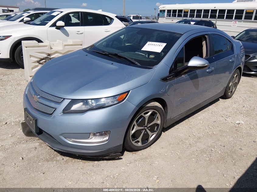 2013 Chevrolet Volt, Обычный износ, IAAI, VIN 1G1RA6E47DU111364 — фото 2