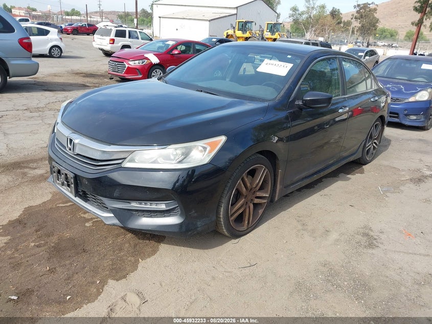 2017 Honda Accord, Звичайний знос, IAAI, VIN 1HGCR2F52HA107432 — фото 2