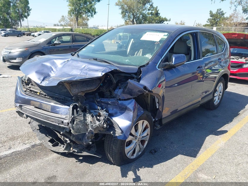 2014 Honda CR-V, Front End, IAAI, VIN 5J6RM4H53EL028541 — photo 2