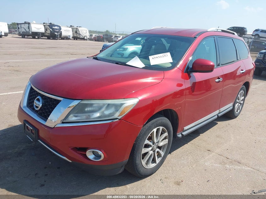 2014 Nissan Pathfinder, Звичайний знос, IAAI, VIN 5N1AR2MM8EC621717 — фото 2