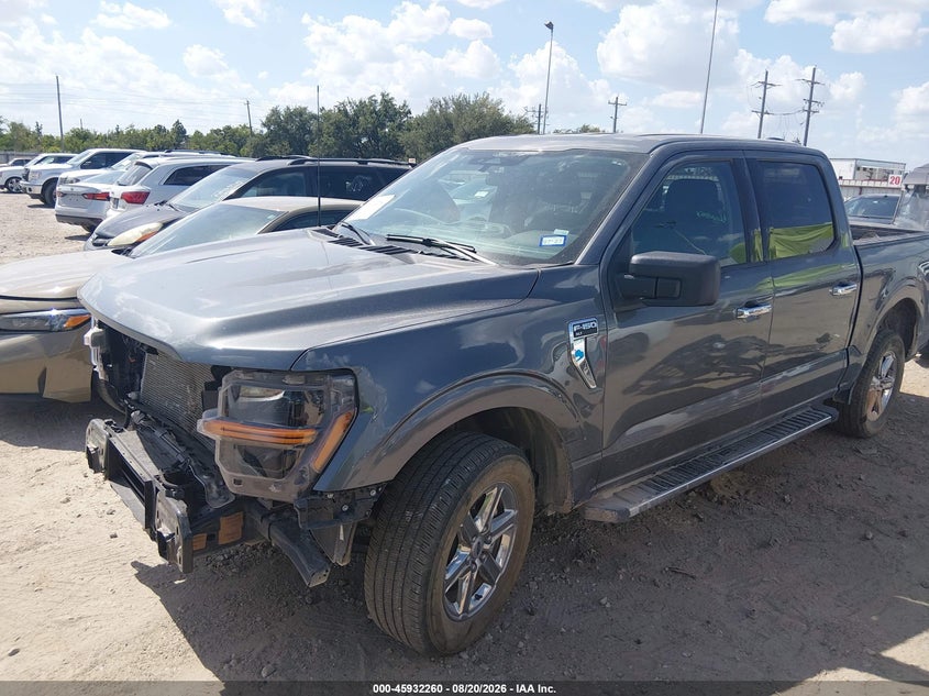 2025 Ford F-150 Xlt, Front End, IAAI, VIN 1FTEW3K8XSKE86820 — photo 2