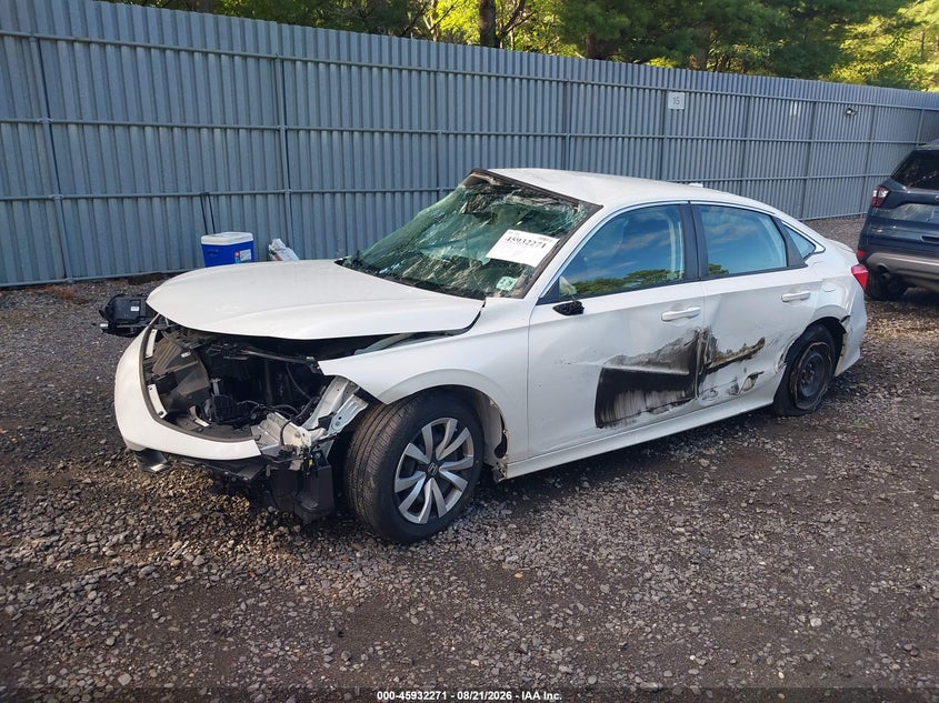 2024 Honda Civic, Right Side, IAAI, VIN 2HGFE2F2XRH545536 — photo 2