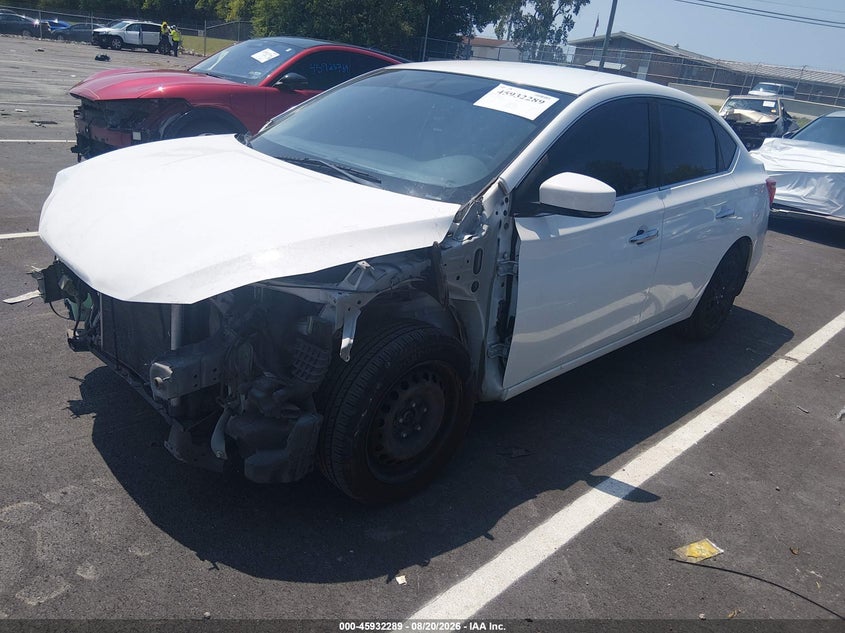 2019 NISSAN SENTRA auction photo 2