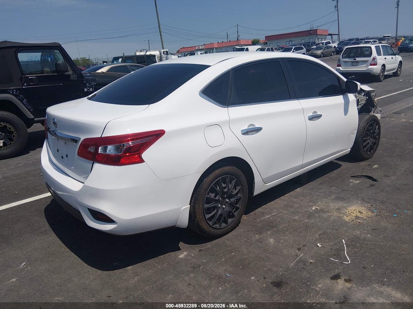 2019 NISSAN SENTRA auction photo 4