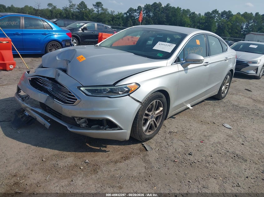 2018 Ford Fusion, Front End, IAAI, VIN 3FA6P0HD9JR249398 — photo 2