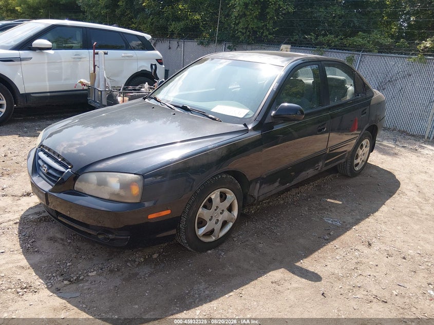 2005 Hyundai Elantra Gls/Gt, Normal Wear & Tear, IAAI, VIN KMHDN46DX5U974245 — photo 2