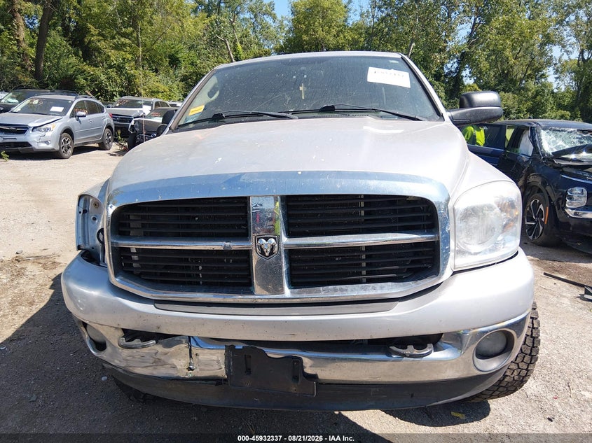 DODGE RAM 2500 2008 VIN 3D7KS29A68G127925