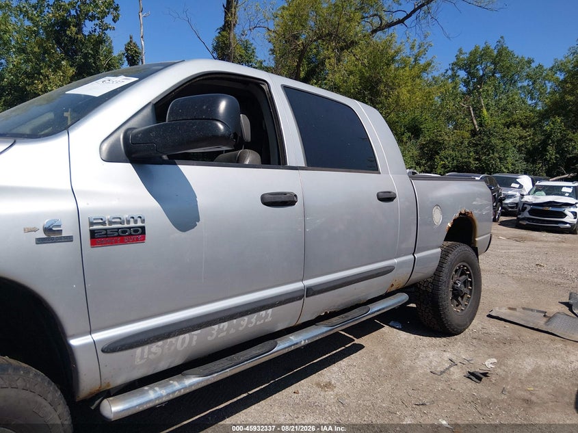 DODGE RAM 2500 2008 VIN 3D7KS29A68G127925