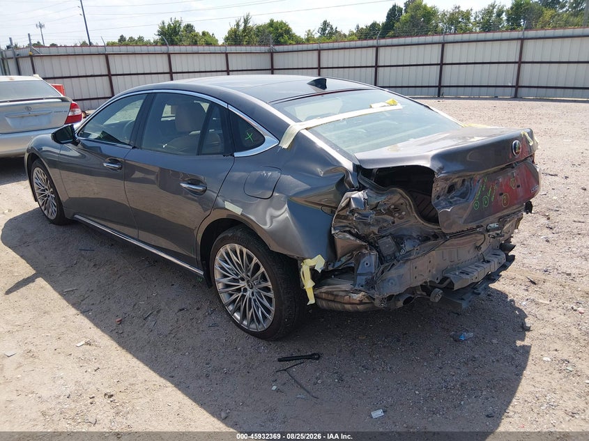 2025 LEXUS LS SEDAN 3.4L V-6 DI, DOHC, VVT, TURBO, 416HP