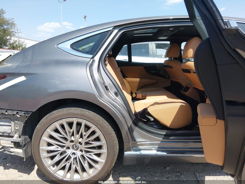 2025 LEXUS LS SEDAN 3.4L V-6 DI, DOHC, VVT, TURBO, 416HP