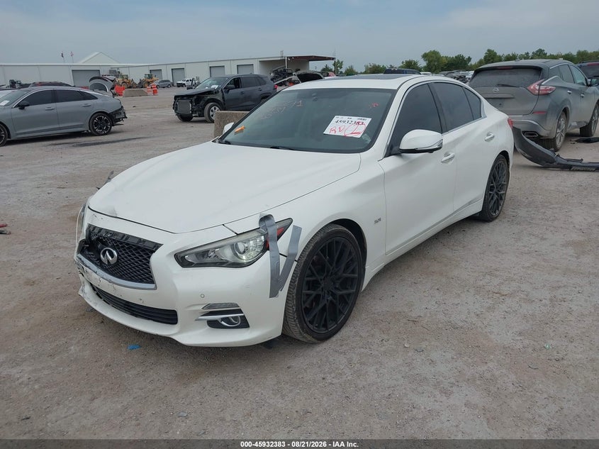 2016 INFINITI Q50 auction photo 2