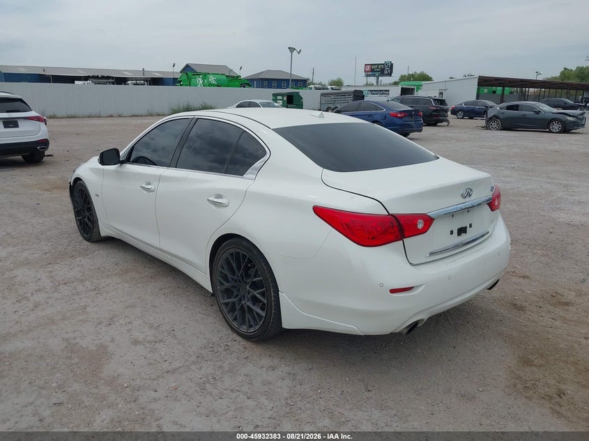 2016 INFINITI Q50 auction photo 3
