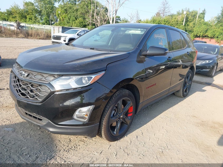 2019 Chevrolet Equinox, Right Front, IAAI, VIN 2GNAXLEX8K6234752 — photo 2