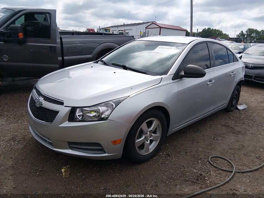 2011 Chevrolet Cruze Ls, Левый зад, IAAI, VIN 1G1PC5SH0B7257278 — фото 2