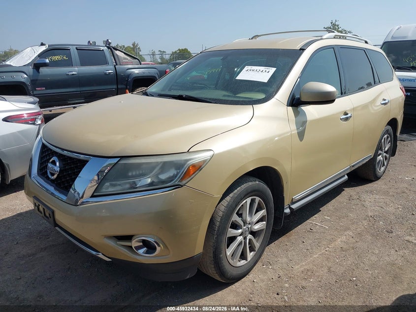 2013 NISSAN PATHFINDER auction photo 2