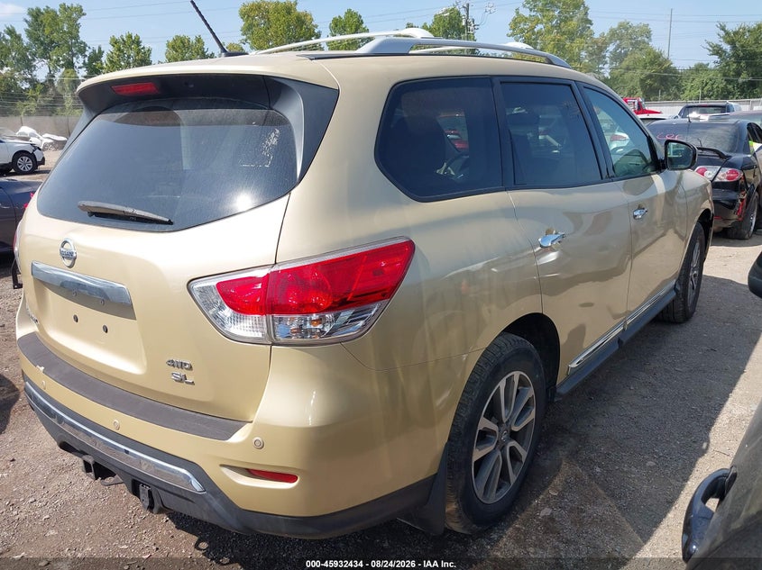 2013 NISSAN PATHFINDER auction photo 4